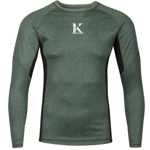 Long Sleeve Rash Guard Green