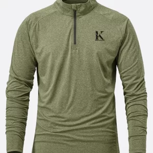 Men's Midlayer Olive Green