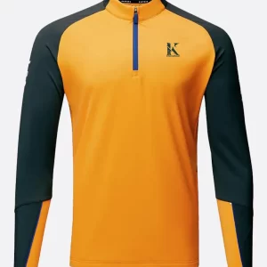 Men's Midlayer Yellow Navy