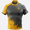 Rugby Shirt Gray Yellow