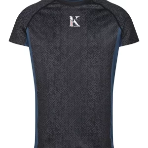 Short Sleeve Rash Guard Black