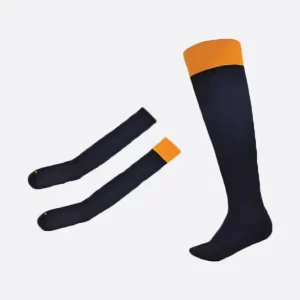 Long Socks Orange Black