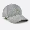 Structured 6 Panel With Pre Curved Peak Gray