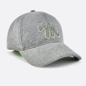 Structured 6 Panel With Pre Curved Peak Gray