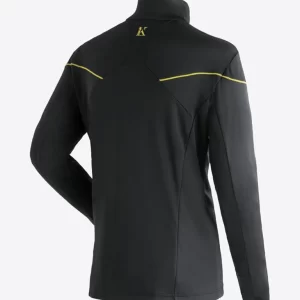 Charcoal Midlayer Pullover Jersey Back