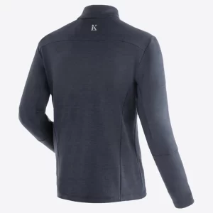 Dark Grey Midlayer Pullover Jersey Back