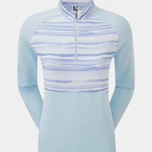 Half Zip Jersey Water Colour Midlayer
